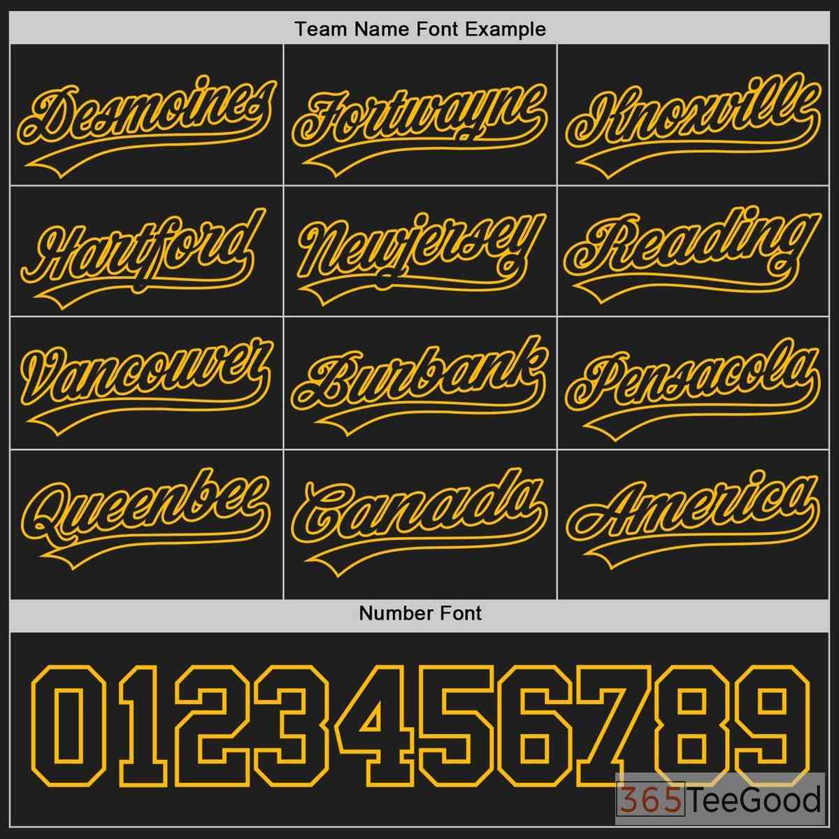 Black & Yellow Baseball Jersey Tee for Men & Women - Your Foundation for Custom Style
