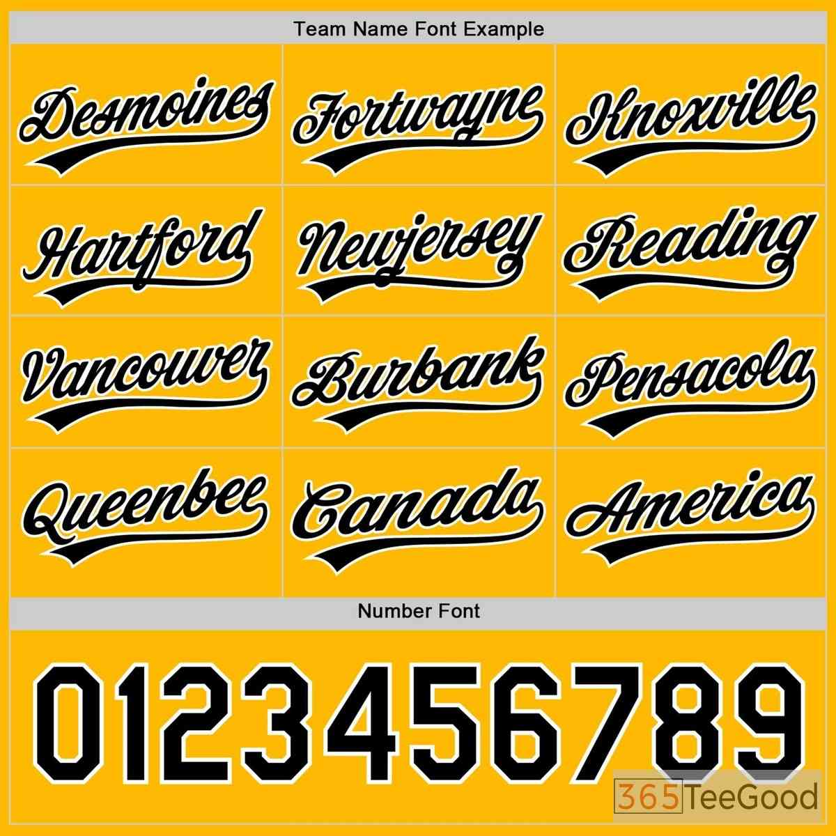Black & Yellow Baseball Jersey Tee for Men & Women - Craft Your Custom Design