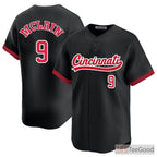 Black-Baseball Jersey for Men & Women - Stitched with Your Custom Name & Number