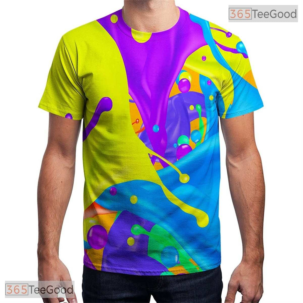 Sleek Black Modern Minimalist Graphic 3D Printed Casual Unisex Tee Shirt Tops