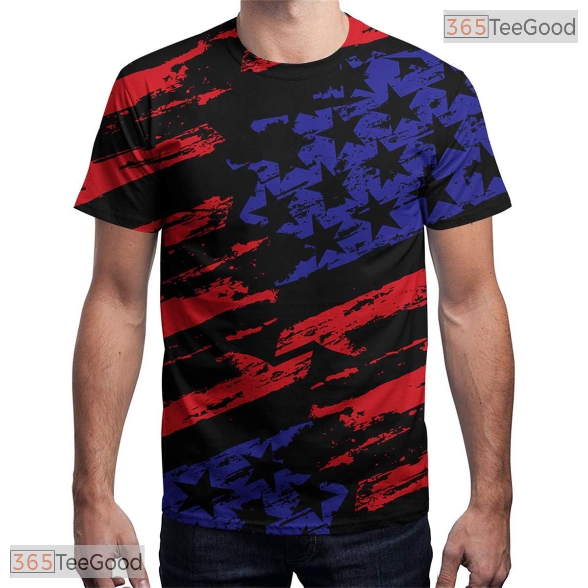 Dark Black Minimalist Graphic Pattern 3D Printed Casual Unisex T-Shirt Styles