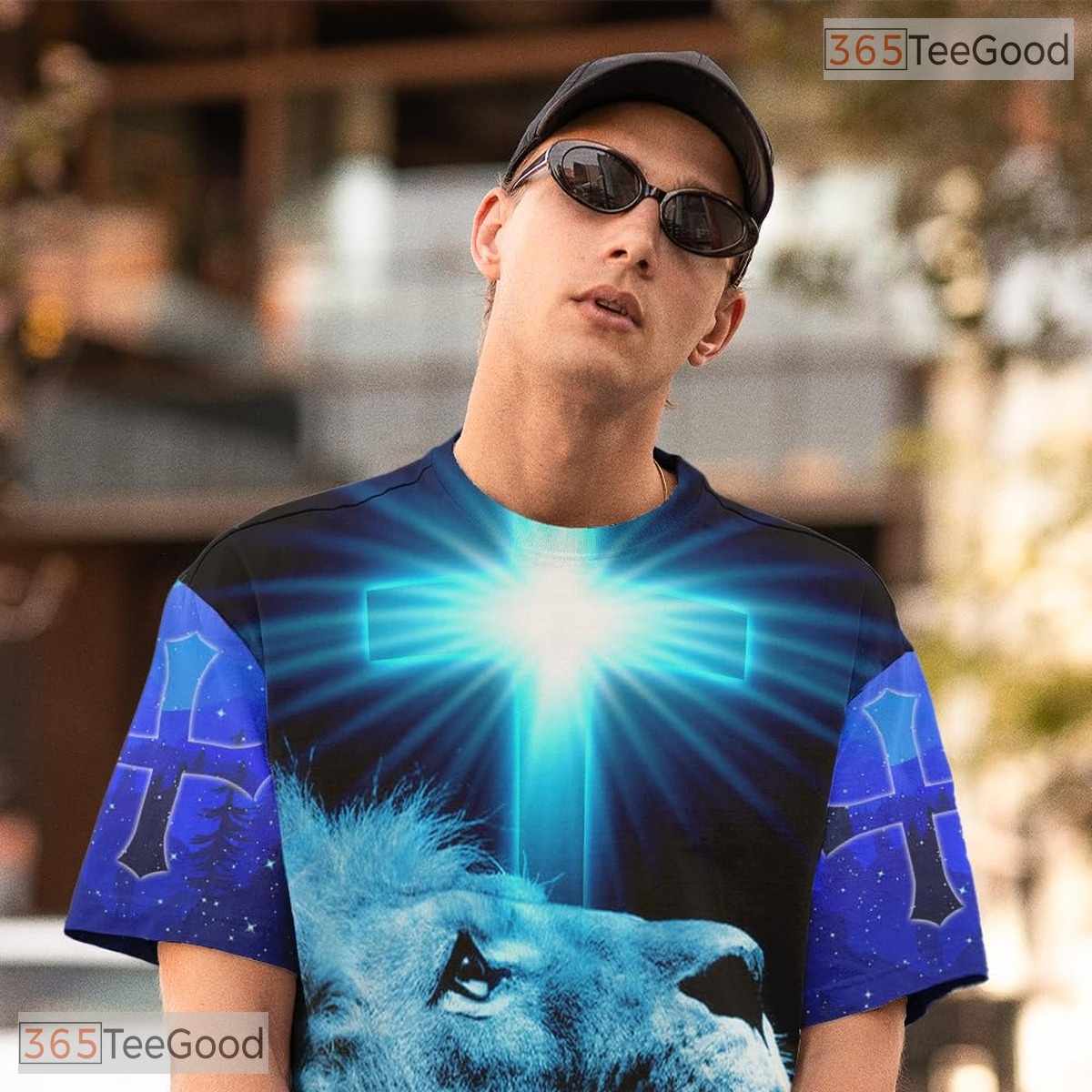 Classic Blue Funny Graphic 3D Printed Casual Novelty Short Sleeve Unisex Shirt