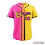 Blue and Orange Baseball Jersey Tee for Men & Women - A vibrant look for daily comfort