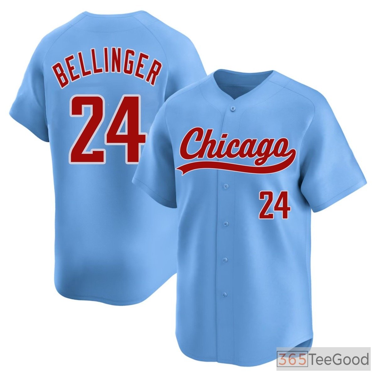 Blue Baseball Jersey for Men & Women - Stitched for Custom Team & Fan Expression