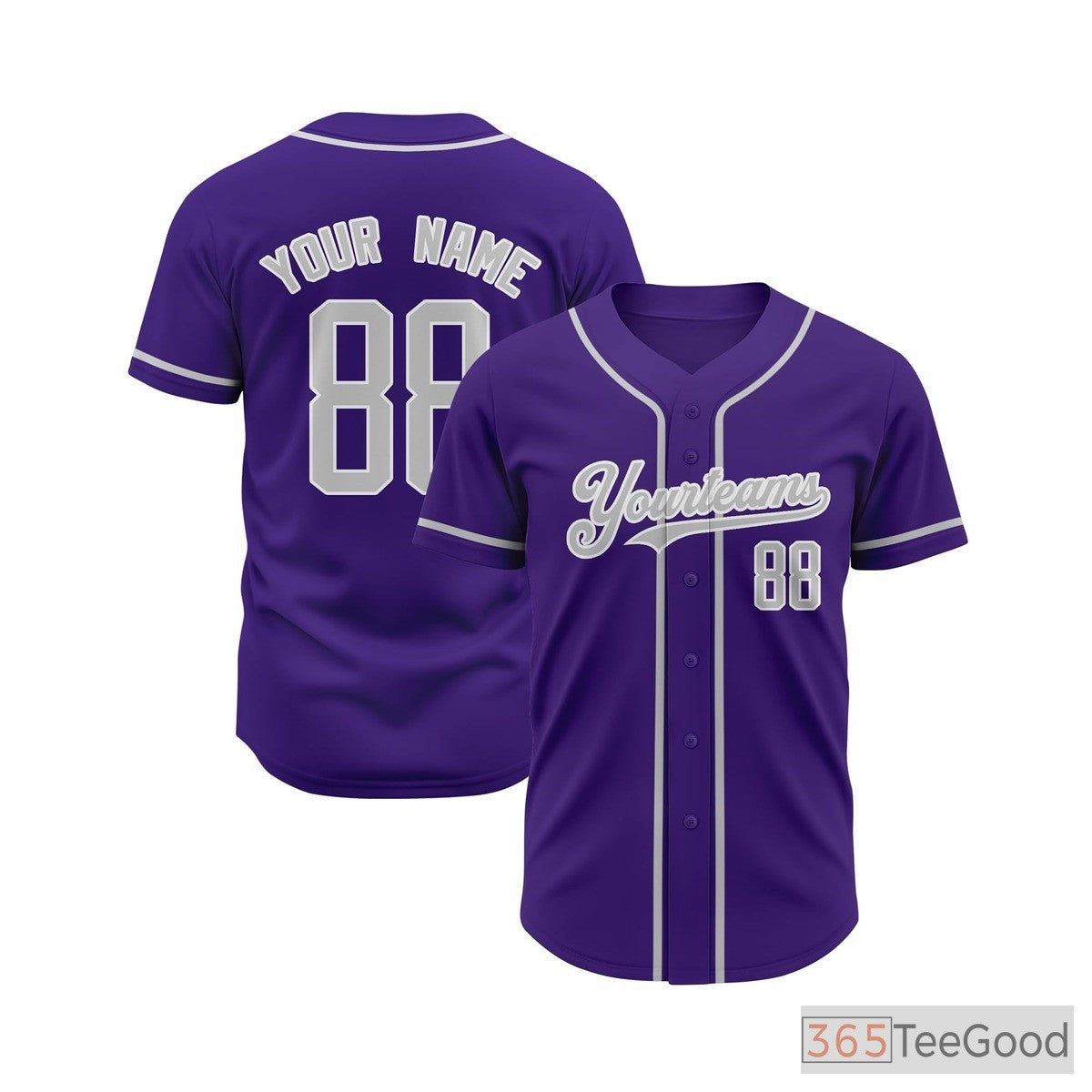 Blue Baseball Jersey for Men & Women - A comfortable garment for a casual look