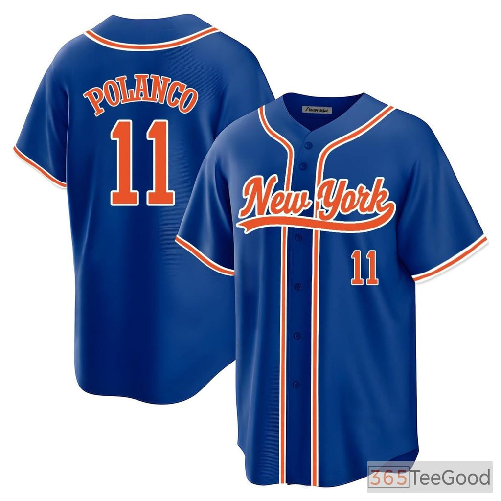 Blue Baseball Jersey Tee for Men & Women - Effortless style & everyday comfort
