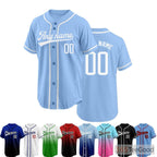 Blue Baseball Jersey Tee for Men & Women - Soft, breathable fabric for relaxed everyday style