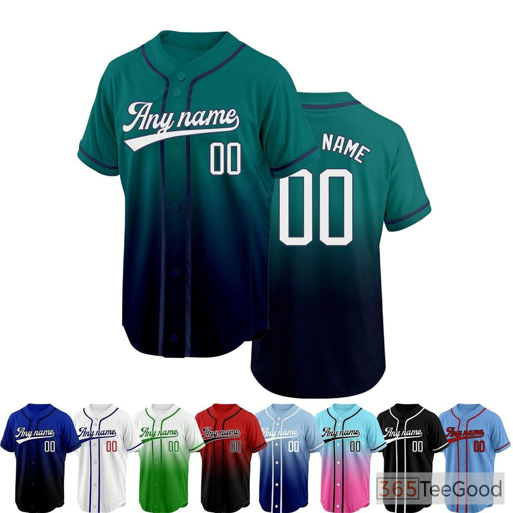 Blue Baseball Jersey Tee for Men & Women - A versatile staple for casual days