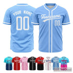 Blue Baseball Jersey Tee for Men & Women - A comfortable classic for relaxed daily style