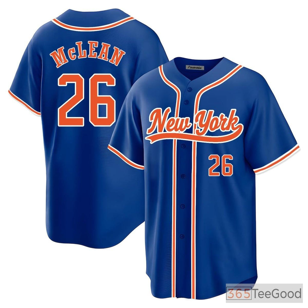 Blue Baseball Jersey Tee for Men & Women - A vibrant shade for comfortable, casual wear