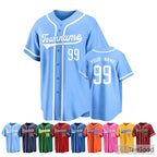 Blue Baseball Jersey Tee for Men & Women - Create Your Own Unique Look
