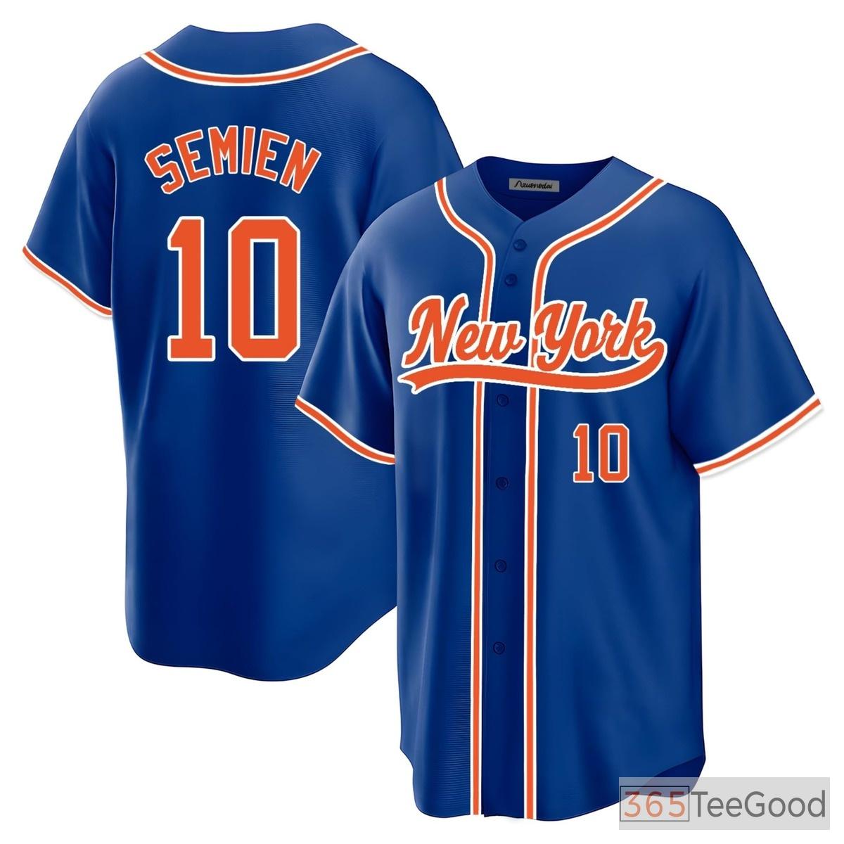 Blue Baseball Jersey Tee for Men & Women - A timeless garment for a relaxed, everyday look