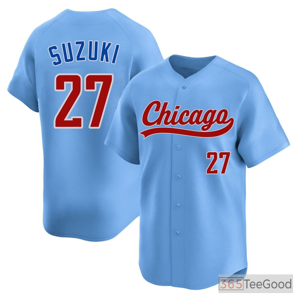 Blue Baseball Jersey Tee for Men & Women - Stitched for Your Custom Expression