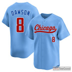 Blue Baseball Jersey Tee for Men & Women - Quality Stitched for Your Custom Look