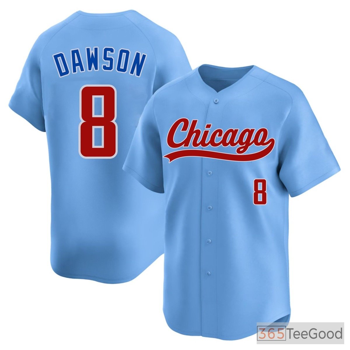 Blue Baseball Jersey Tee for Men & Women - Quality Stitched for Your Custom Look