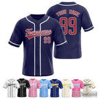 Blue Baseball Jersey Tee for Men & Women - Your Essential for Custom Apparel