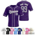 Blue Baseball Jersey Tee for Men & Women - Made for Your Custom Design Vision
