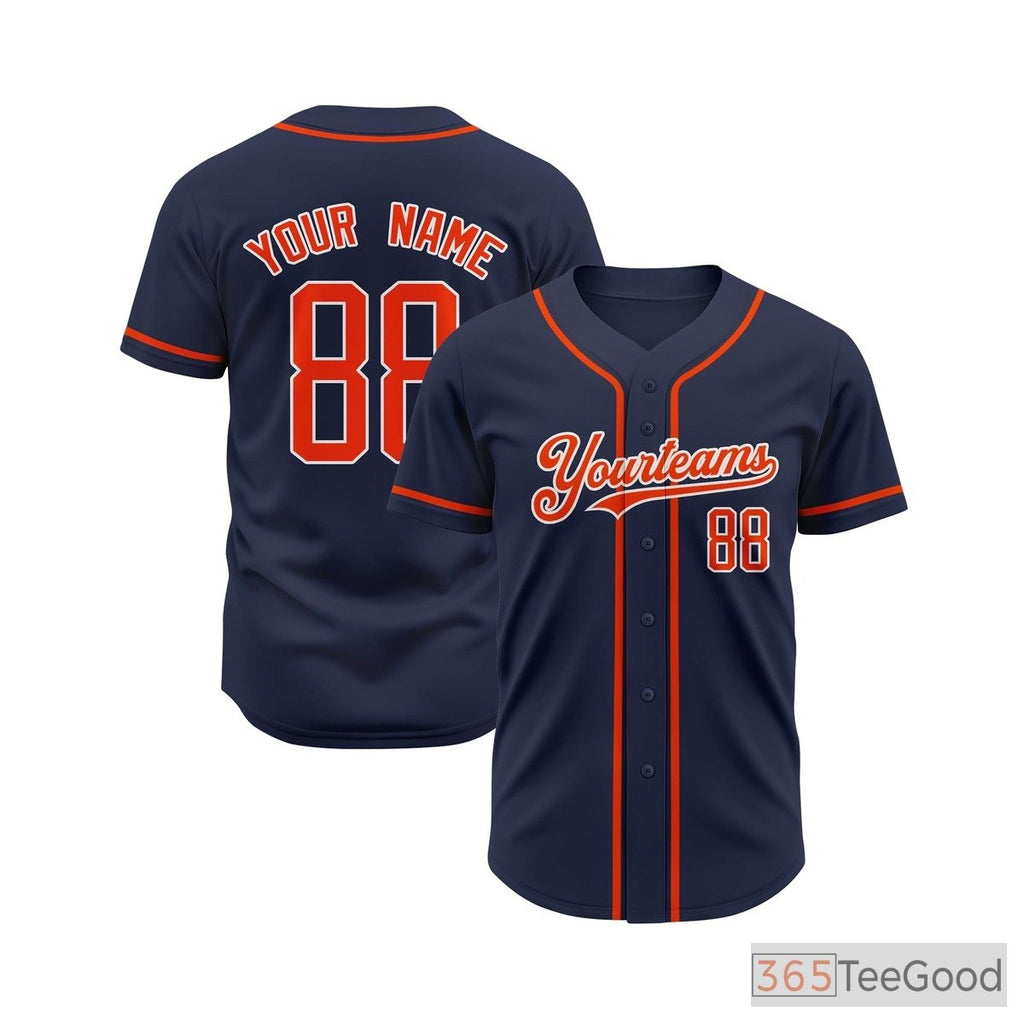 Blue Baseball Jersey Tee for Men & Women - Ideal for custom designs & daily comfort