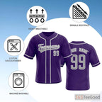 Blue Baseball Jersey Tee for Men & Women - Made for Your Custom Design Vision
