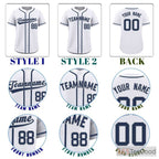 Blue Baseball Jersey Tee for Men & Women - A Comfortable Option for Daily Style