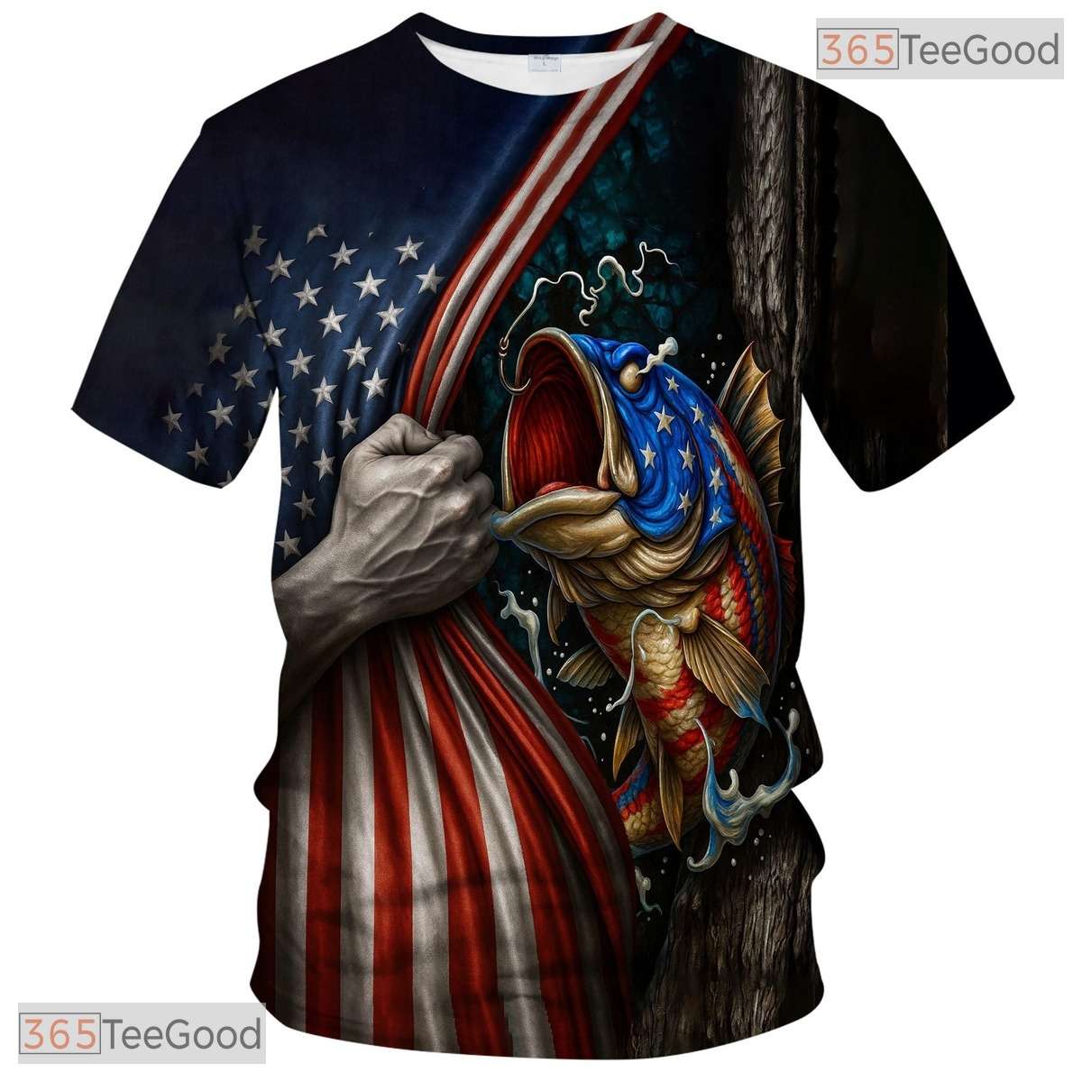 Blue Juneteenth Freedom Celebration Graphic Novelty 3D Printed Casual Unisex T-Shirt