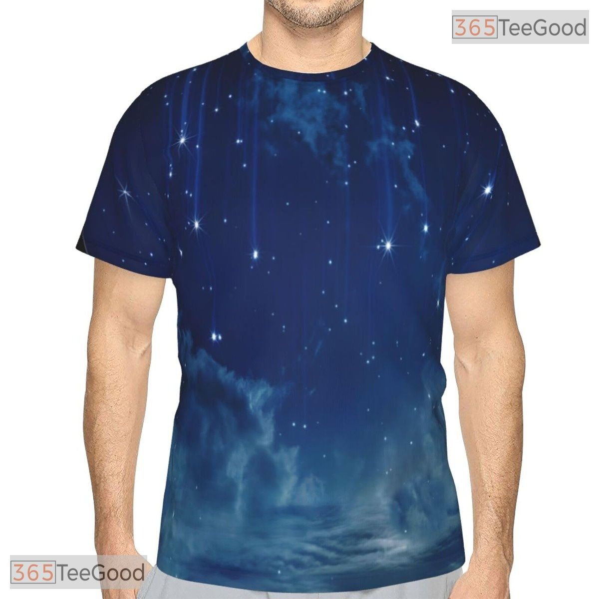 Blue Galaxy Space Basketball Graphic 3D Printed Short Sleeve Unisex T-Shirt Tops