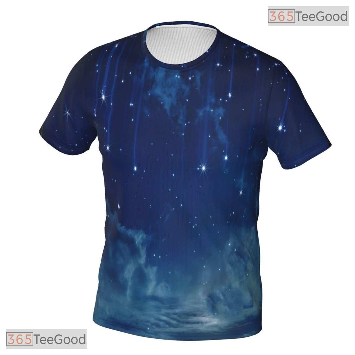 Blue Galaxy Space Basketball Graphic 3D Printed Short Sleeve Unisex T-Shirt Tops