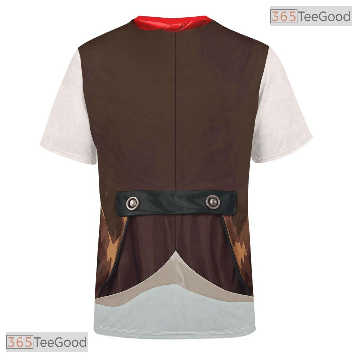 Brown Oktoberfest Beer Costume Novelty 3D Printed Casual Short Sleeve Unisex Tee