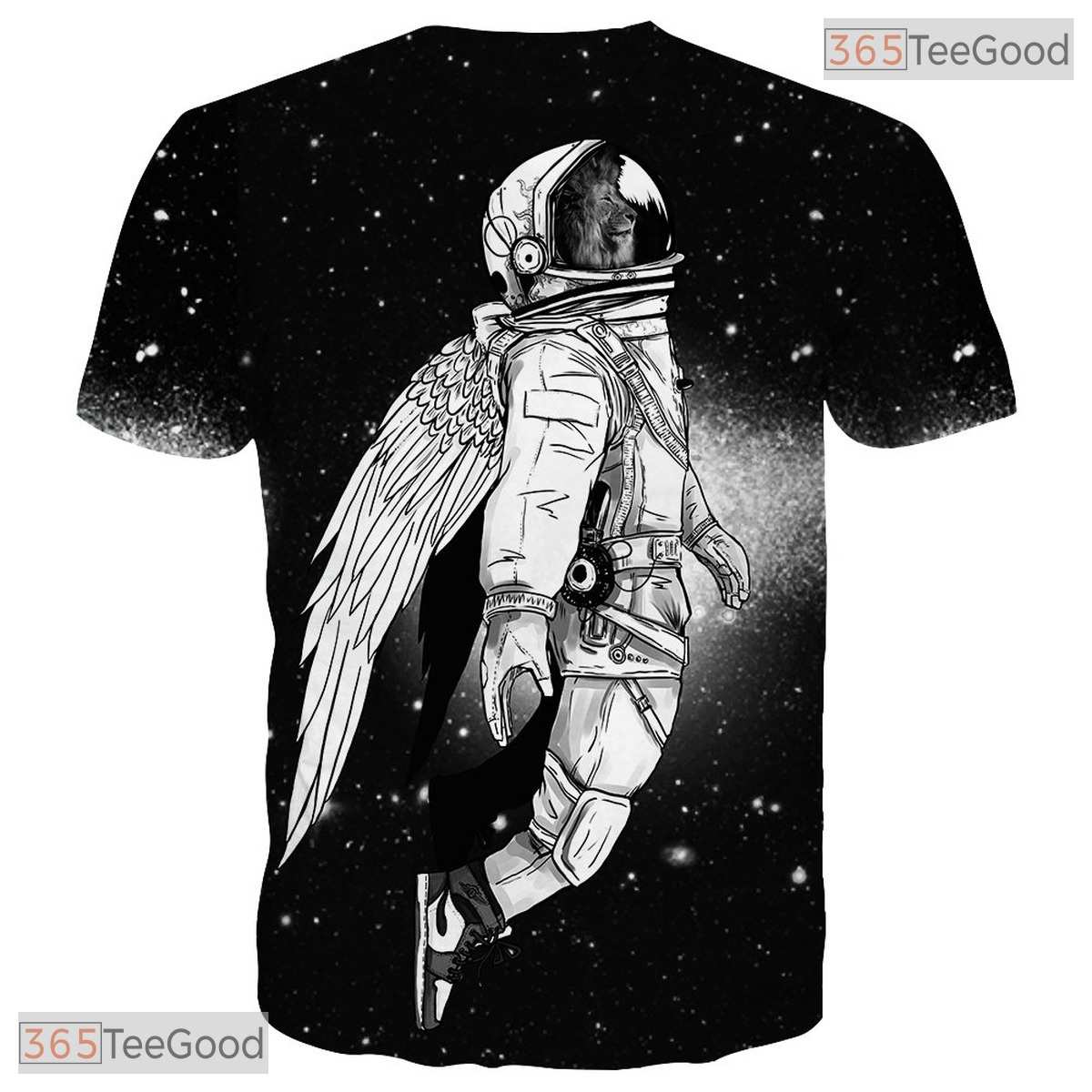 Sleek Black Modern Graphic Art Pattern Design 3D Printed Casual Unisex T-Shirt