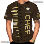 Master Chef Knife Culinary Art 3D Graphic Printed Casual Unisex Shirt Lover