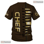 Master Chef Knife Culinary Art 3D Graphic Printed Casual Unisex Shirt Lover