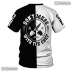 Personalized Master Chef Knife 3D Graphic Printed Casual Cooking Unisex Shirt
