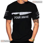 Culinary Expert Master Chef Knives 3D Pattern Graphic Shirt Unisex Gift Tee