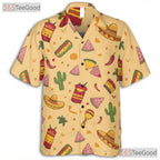 Cinco De Mayo Fiesta Pinata Sombrero Cactus Hawaiian Tee Unisex Summer Top