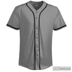 Classic Blank Baseball Jersey Tee for Men & Women - Your Custom Apparel Start