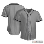 Classic Blank Baseball Jersey Tee for Men & Women - Your Custom Apparel Start