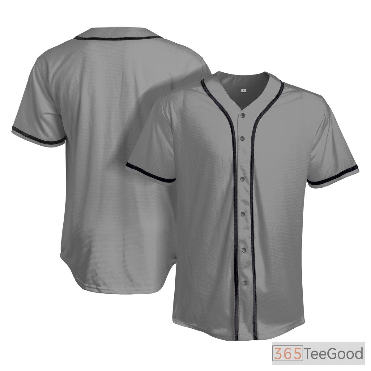 Classic Blank Baseball Jersey Tee for Men & Women - Your Custom Apparel Start