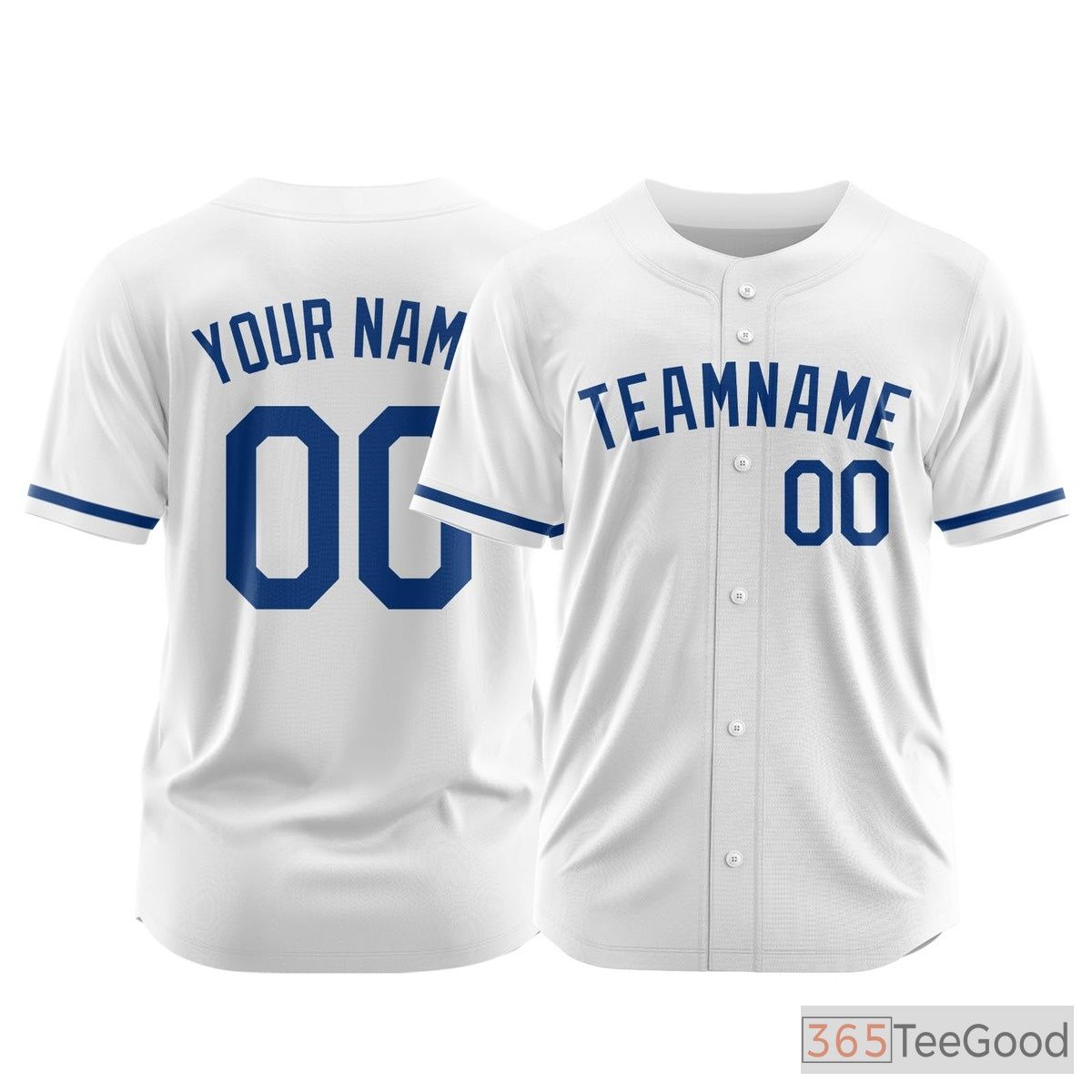 Classic Blue Custom Baseball Jersey Shirt Personalized Unisex Stitched Fan Sports Tee