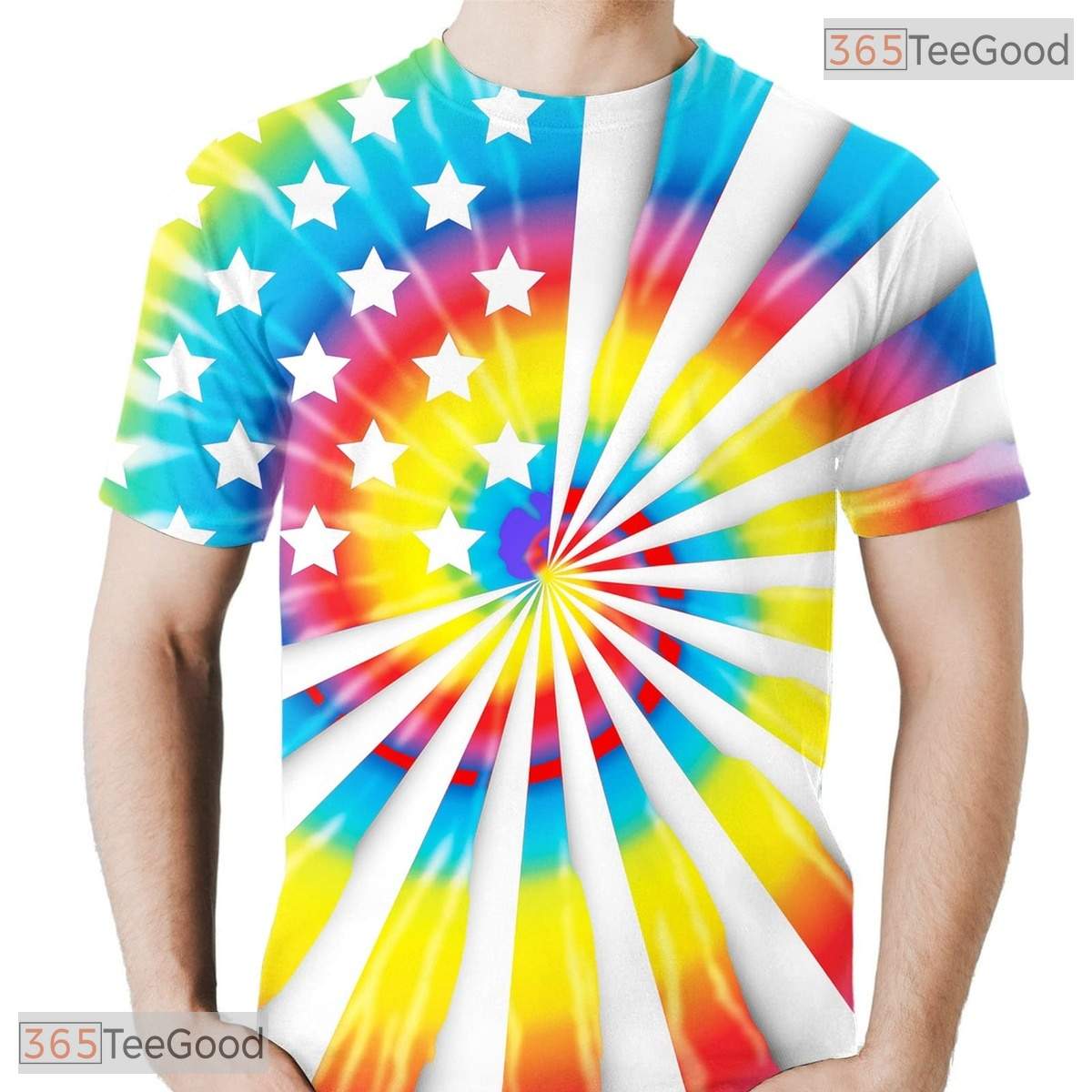 Glowing Colorful Star Space Galaxy 3D Printed Casual Unisex Short Sleeve Shirt