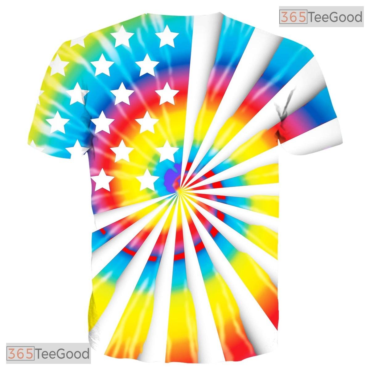 Glowing Colorful Star Space Galaxy 3D Printed Casual Unisex Short Sleeve Shirt