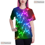 Cool Graphic Colorful Print 3D Casual Unisex Tee Shirt For Men Women And Teens