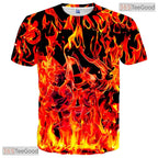 Awesome Cool Graphic Print Design 3D Fashion Unisex T-Shirt For Adults And Teens