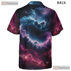 Cosmic Nebula Space Galaxy Aesthetic Hawaiian Shirt Unisex Beach Party Outfit Top