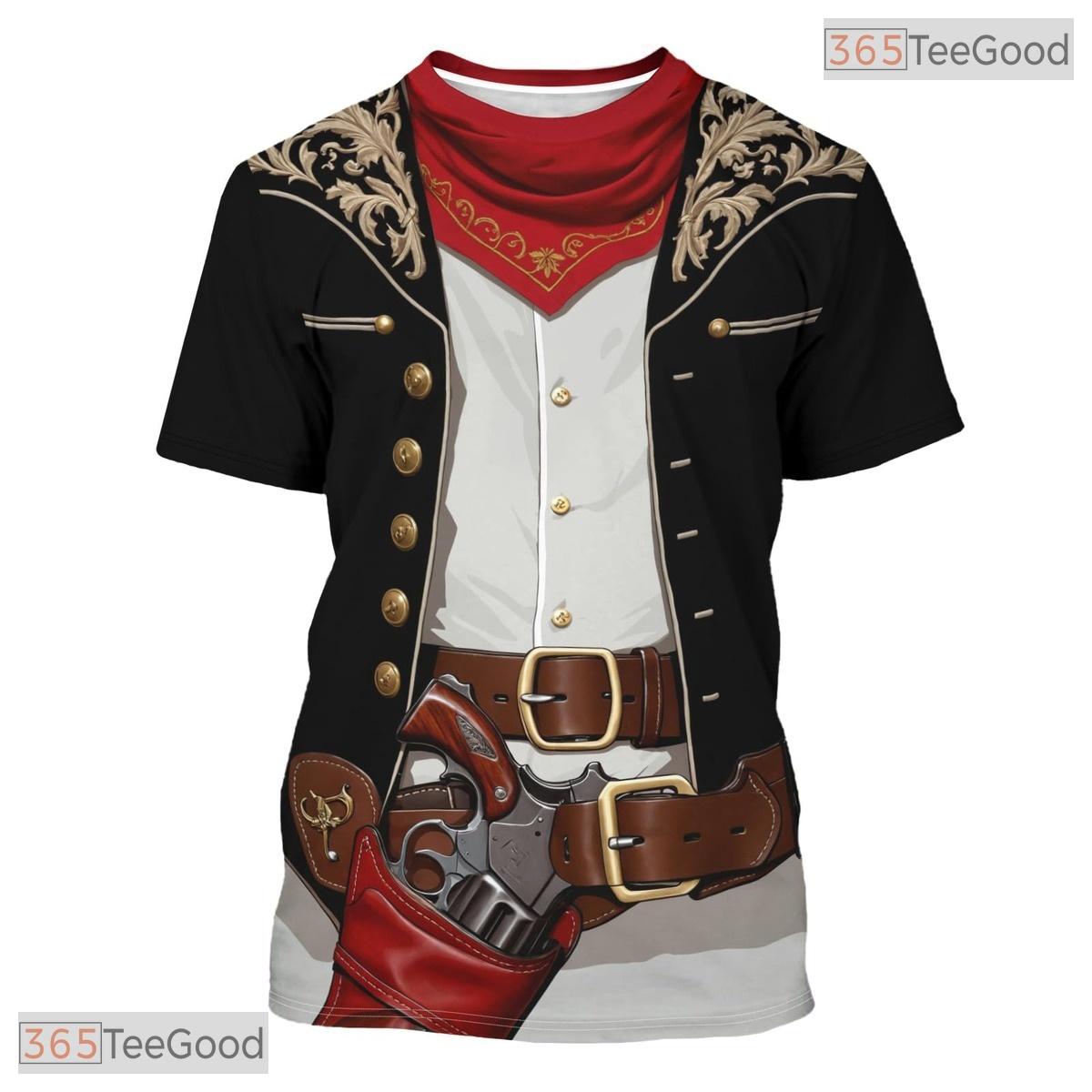 Black Cow Print Oktoberfest Beer Costume Novelty 3D Printed Casual Unisex T-Shirt Tops