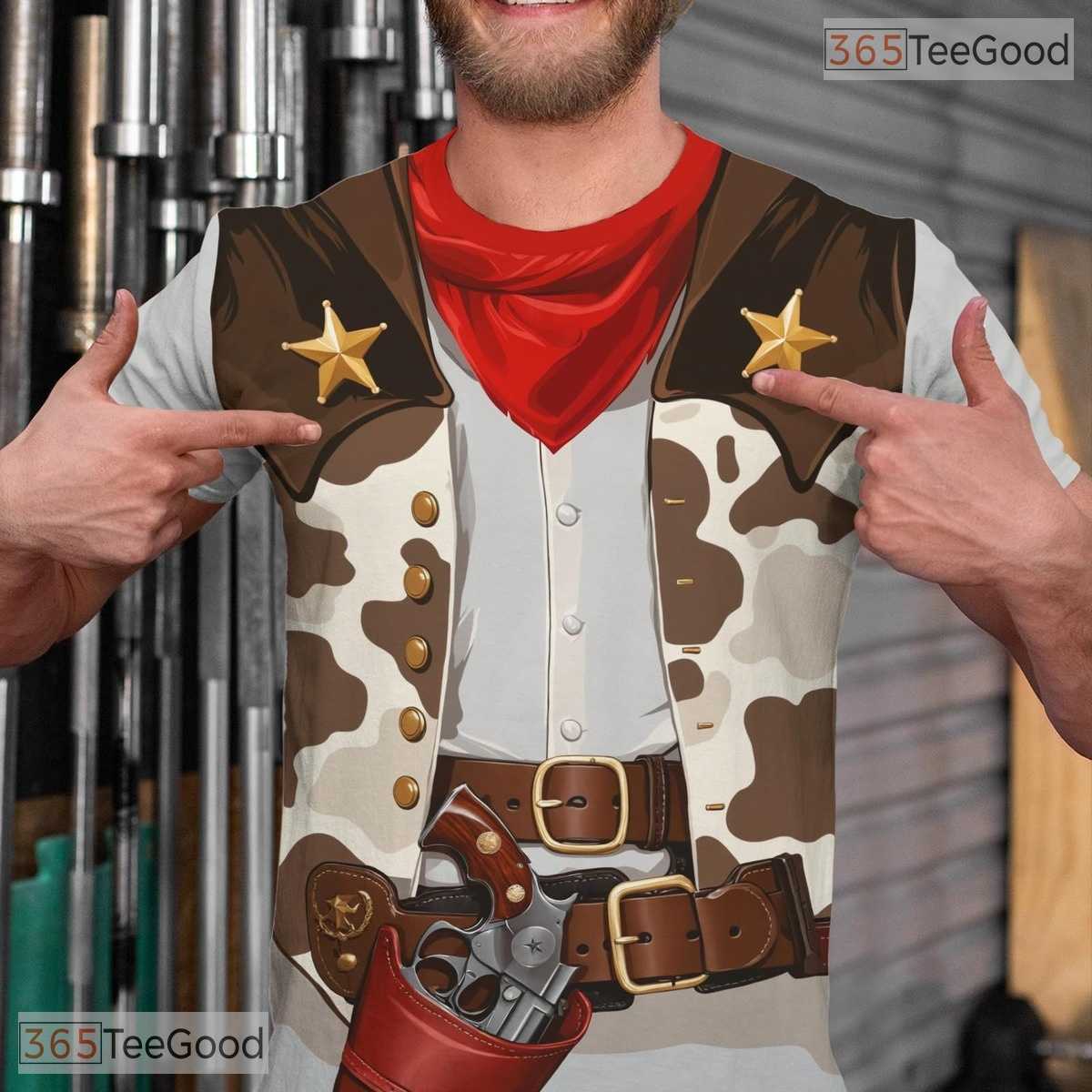 Cow Milk Print Oktoberfest Beer Costume Novelty 3D Printed Casual Unisex Tee Shirt Top