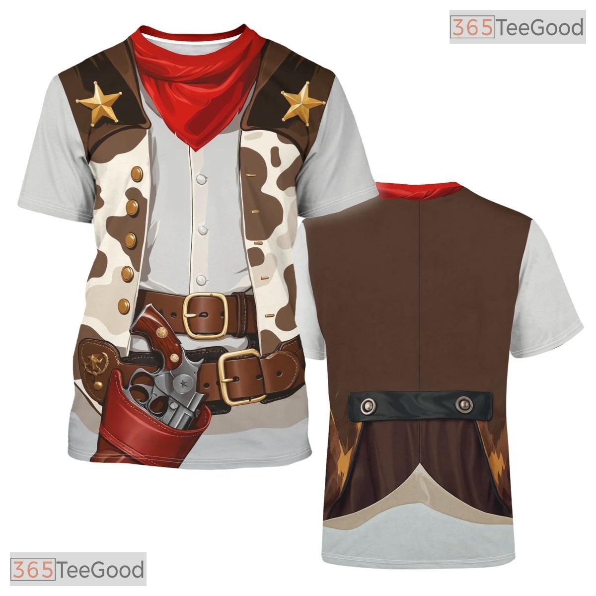 Cow Milk Print Oktoberfest Beer Costume Novelty 3D Printed Casual Unisex Tee Shirt Top