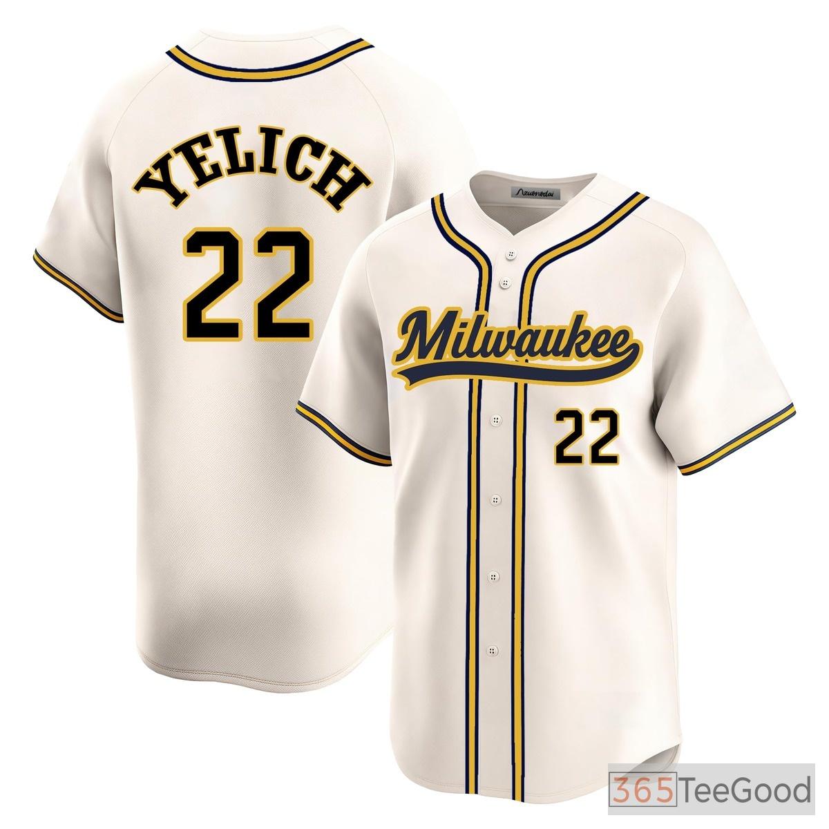 Cream Baseball Jersey for Men & Women - Personalize Your Team or Fan Style