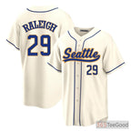 Cream Baseball Jersey Tee for Men & Women - Everyday Fan & Casual Wear Style
