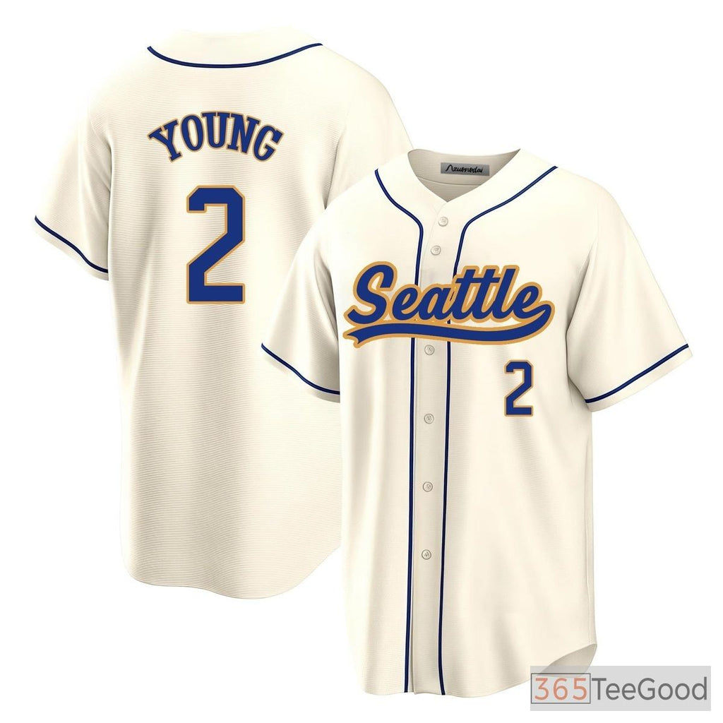 Cream Baseball Jersey Tee for Men & Women - A soft tone for relaxed everyday comfort