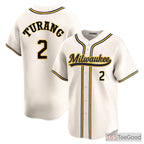 Cream Baseball Jersey Tee for Men & Women - Design Your Stitched Custom Look